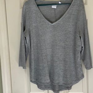 Gray Cotton top